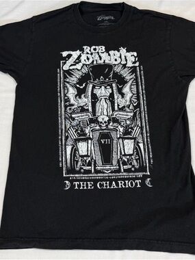 Rob Zombie The Chariot Tshirt Size Large